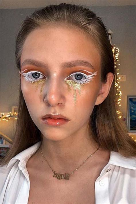 halloween angel makeup